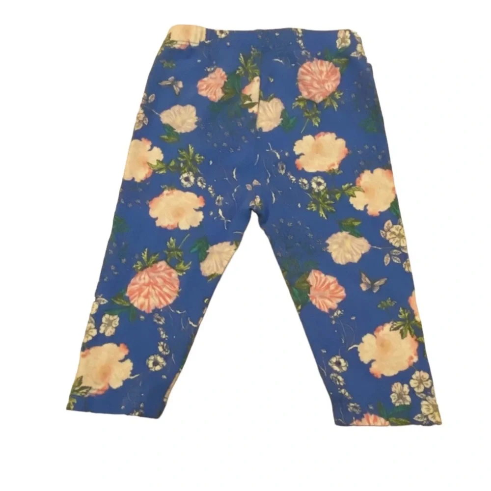 NWT Baby Gap Girls Floral Leggings Pants Size 3-6 months